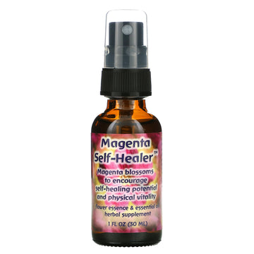 Flower Essence Services, Magenta Self-Healer, Flower Essence & Essential Oil (30 Ml)