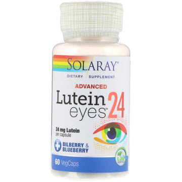 Solaray, Advanced, Lutein Eyes, 24 mg, VegCaps