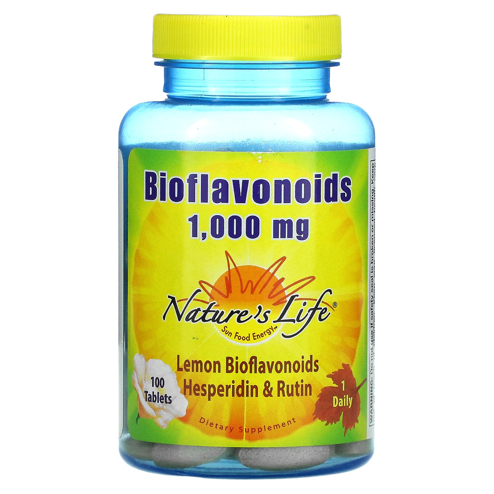 Nature'S Life, Bioflavonoids, 1,000 Mg, Tablets