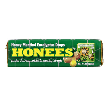 Honees, Honey Menthol Eucalyptus Drops u