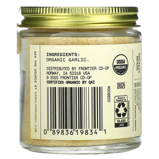 Simply Organic, Single Origin, Californian Garlic