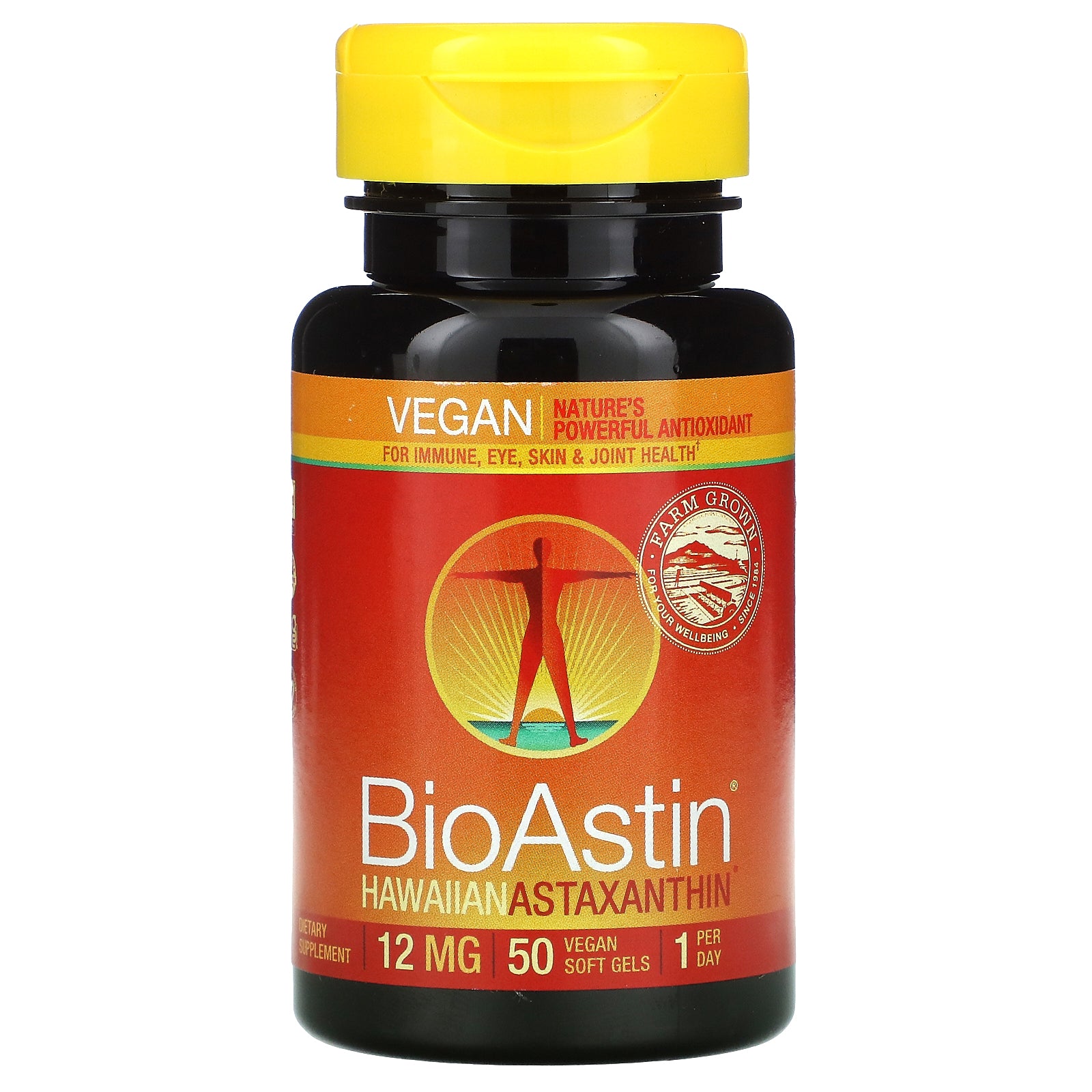 Nutrex Hawaii, Bioastin, 12 Mg Vegan Soft Gels
