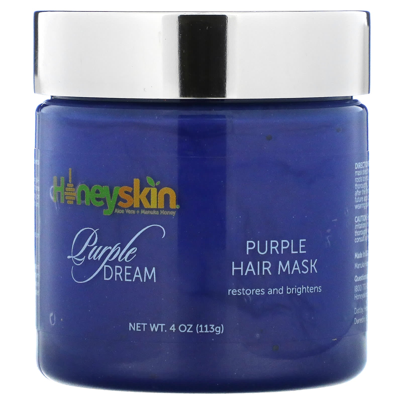 Honeyskin, Purple Dream, Purple Hair Mask