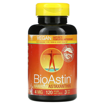 Nutrex Hawaii, Bioastin, 4 Mg Vegan Soft Gels
