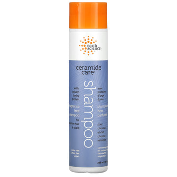 Earth Science, Ceramide Care, Shampoo, Fragrance Free(295 ml)