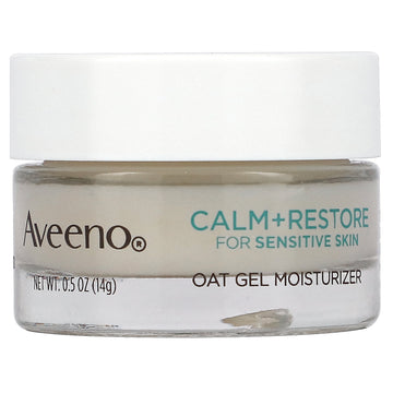 Aveeno, Calm + Restore, Oat Gel Moisturizer, Fragrance-Free, Trial Size