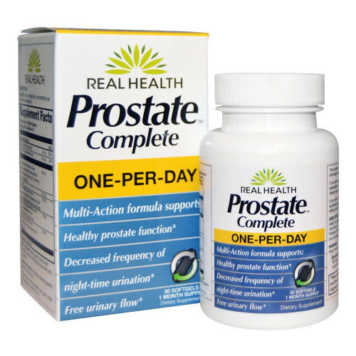 Prostate Complete 30 Softgels By Real Health