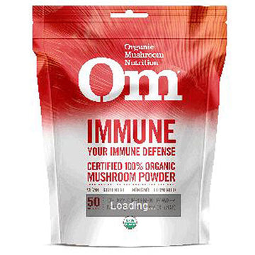 Organic Immune Mushroom Powder 3.57 Oz By Om Mushrooms