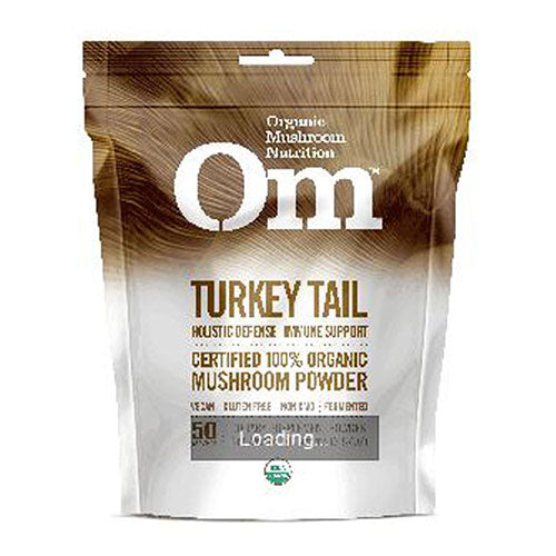 Organic Turkey Tail Mushroom Powder 3.57 Oz By Om Mushrooms