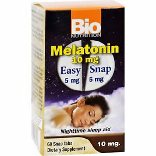 Melatonin 60 Tabs By Bio Nutrition Inc