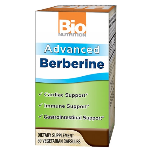 Advanced Berberine 50 Caps By Bio Nutrition Inc