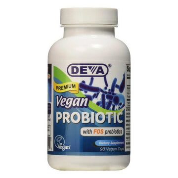 Vegan Probiotic 90 Caps By Deva Vegan Vitamins