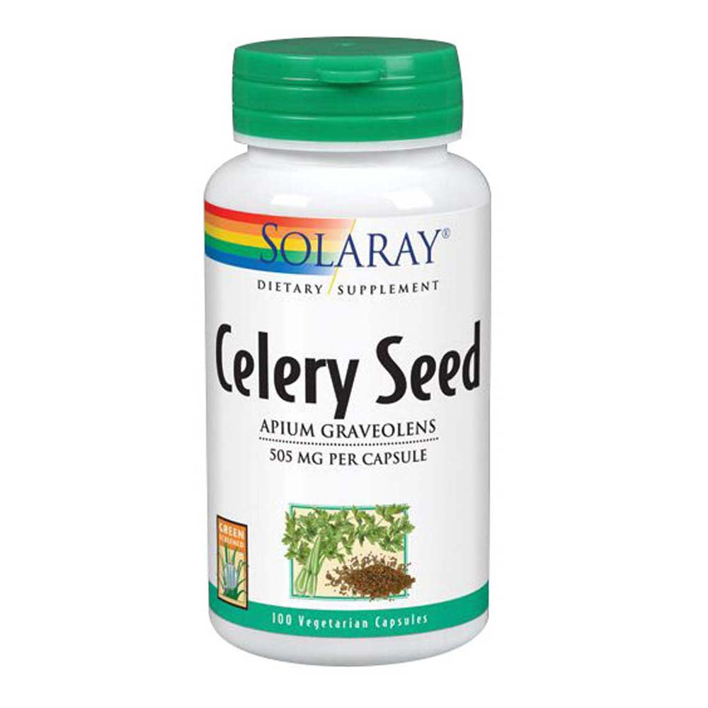 Celery Seed 100 Caps By Solaray