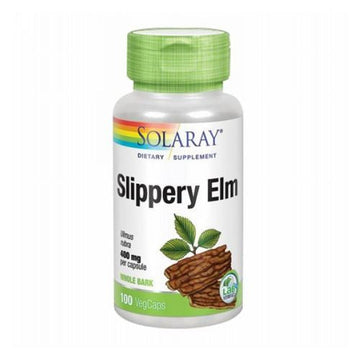 Slippery Elm 100 Caps By Solaray