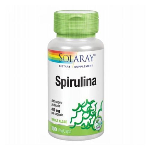 Spirulina 100 Caps By Solaray
