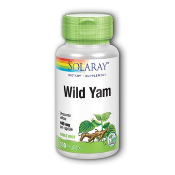 Wild Yam 100 Caps By Solaray