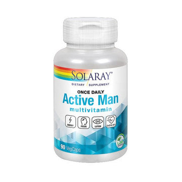 Once Daily Active Man 90 Caps By Solaray