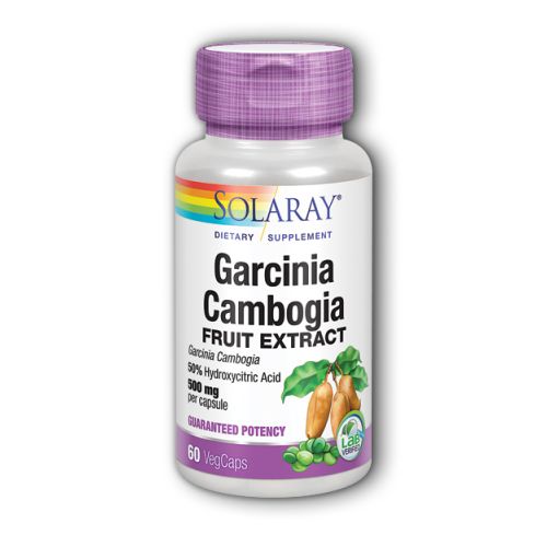 Garcinia Cambogia Fruit Extract 60 Caps By Solaray