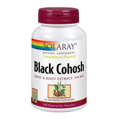 Black Cohosh Root Extract 120 Caps By Solaray