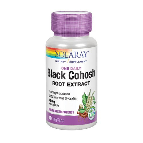 Black Cohosh Root Extract 30 Caps By Solaray
