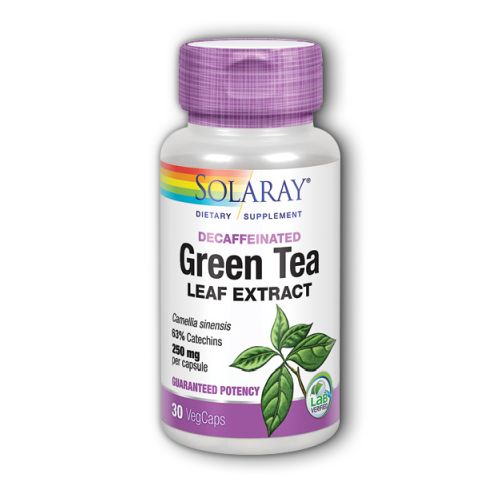 Green Tea Leaf Extract 30 Caps By Solaray