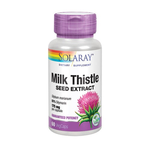 Milk Thistle Seed Extract 60 Caps By Solaray