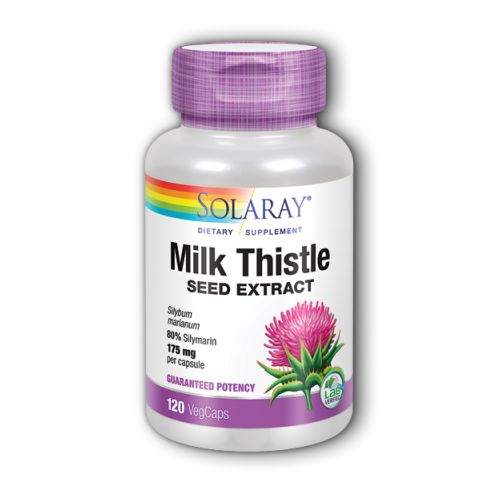 Milk Thistle Seed Extract 120 Caps By Solaray