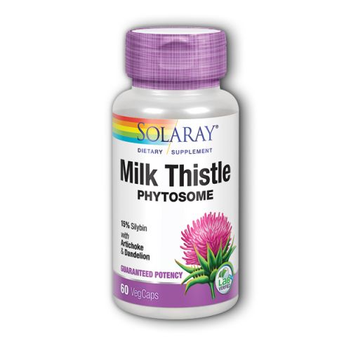 Milk Thistle Phytosome 60 Caps By Solaray