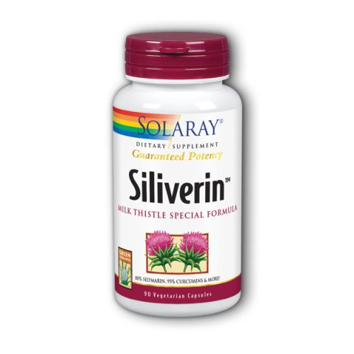 Siliverin Milk Thistle Special Formula 90 Caps By Solaray