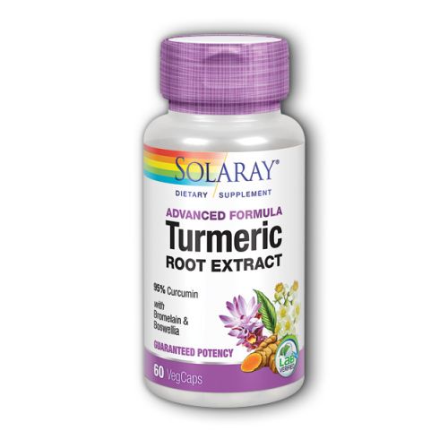 Turmeric Root Extract 60 Caps By Solaray