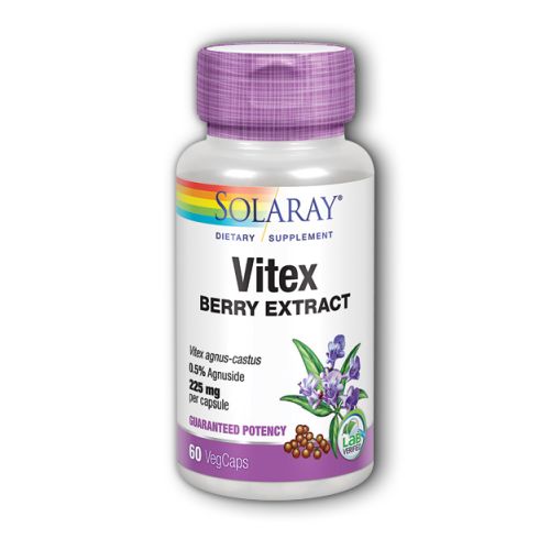 Vitex Berry Extract 60 Caps By Solaray