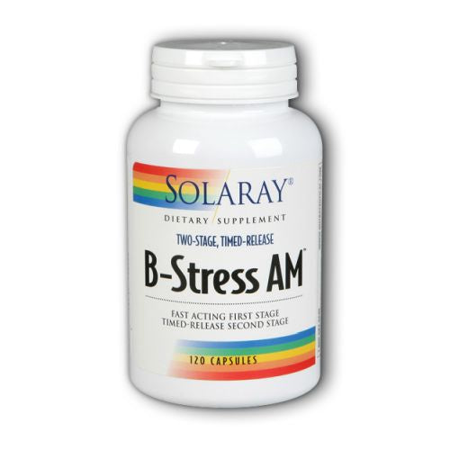 B-Stress AM 120 Caps By Solaray