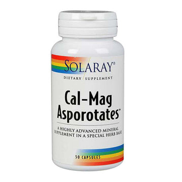 Cal-Mag Asporotates 240 Caps By Solaray