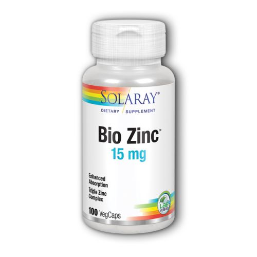 Bio Zinc 100 Caps By Solaray