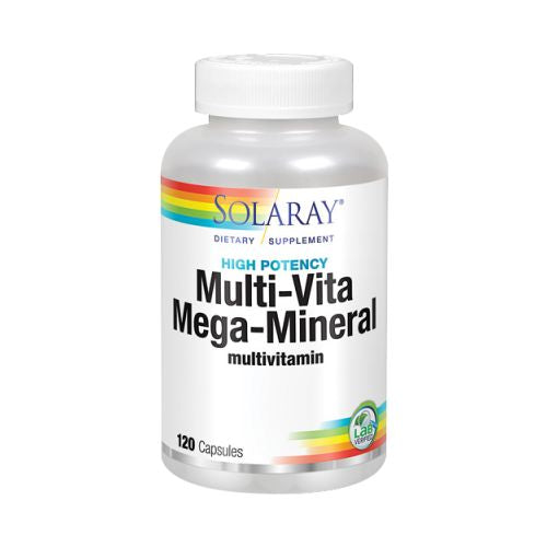 Multi-Vita Mega-Mineral 120 Caps By Solaray