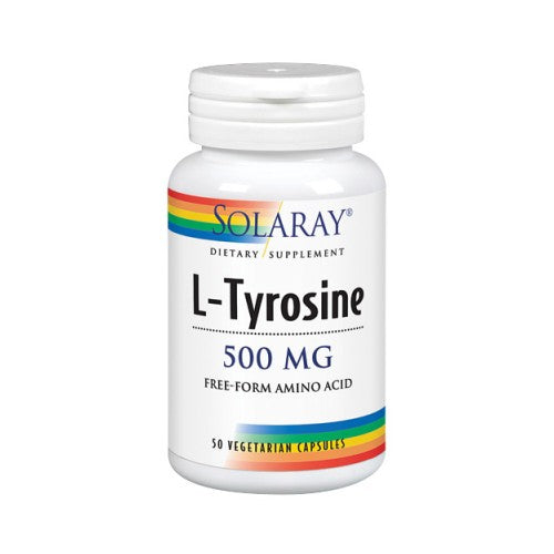 L-Tyrosine 50 Caps By Solaray