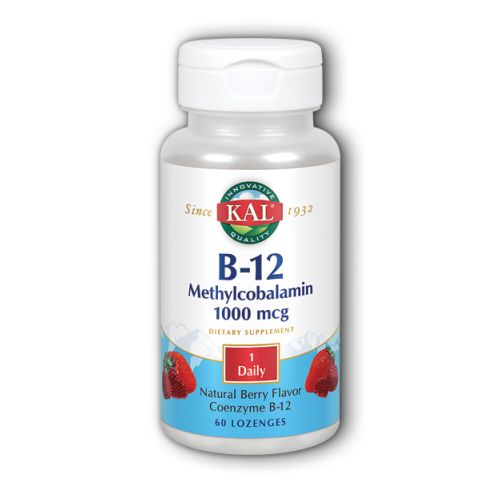 B-12 Methylcobalamin 60 Lozenges By Kal