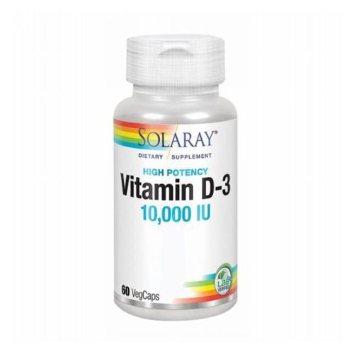 Vitamin D-3 60 Caps By Solaray