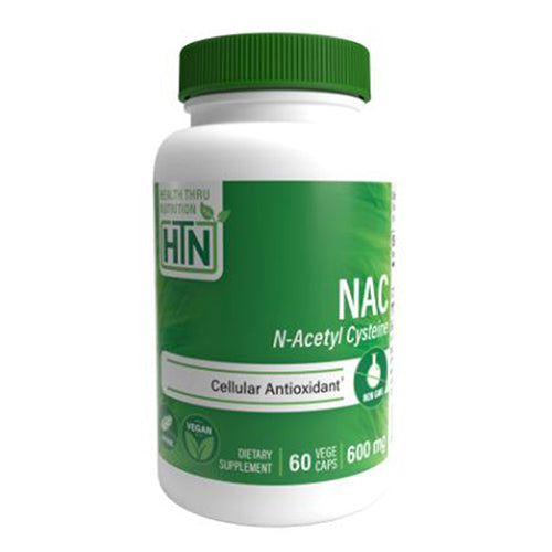 Nac N-Acetyl Cysteine 60 Veg Caps By Health Thru Nutrition