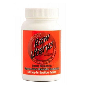 Raw Uterus 60 Tabs By Ultra Glandulars