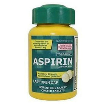 Low Dose Aspirin 300 Tabs By Life Extension