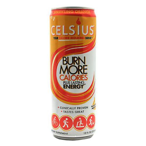 Celsius Orange 12/12oz By Celsius