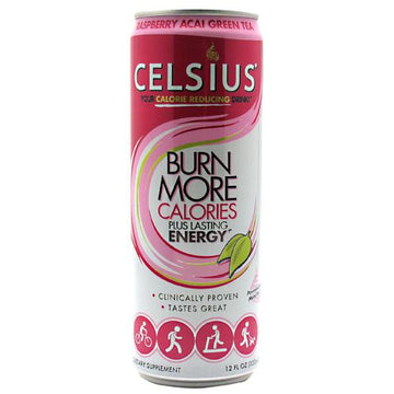 Celsius Green Tea 12/12oz By Celsius