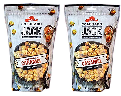 Gourmet Flavored Popcorn - Colorado Jack Popped Corn in 5 Legendary Flavors ( (Pack of 2))