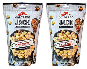 Gourmet Flavored Popcorn - Colorado Jack Popped Corn in 5 Legendary Flavors ( (Pack of 2))