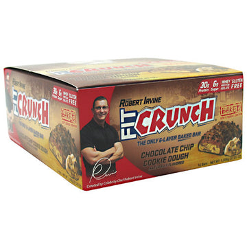 Fit Cruch Bar Chocolate Chip Cookie Dough 12/88 gms By Chef 