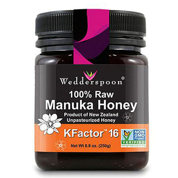 Wedderspoon 100% Raw Manuka Honey - KFactor 16 8.8 OZ By Wed