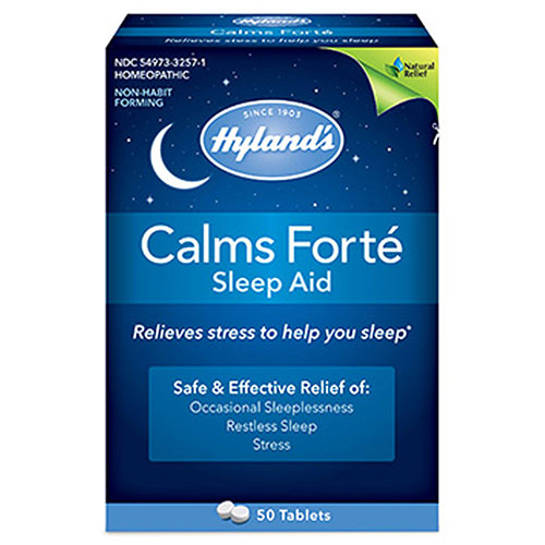 Sleep Aid Calms Forte, 50 Tab By Hylands