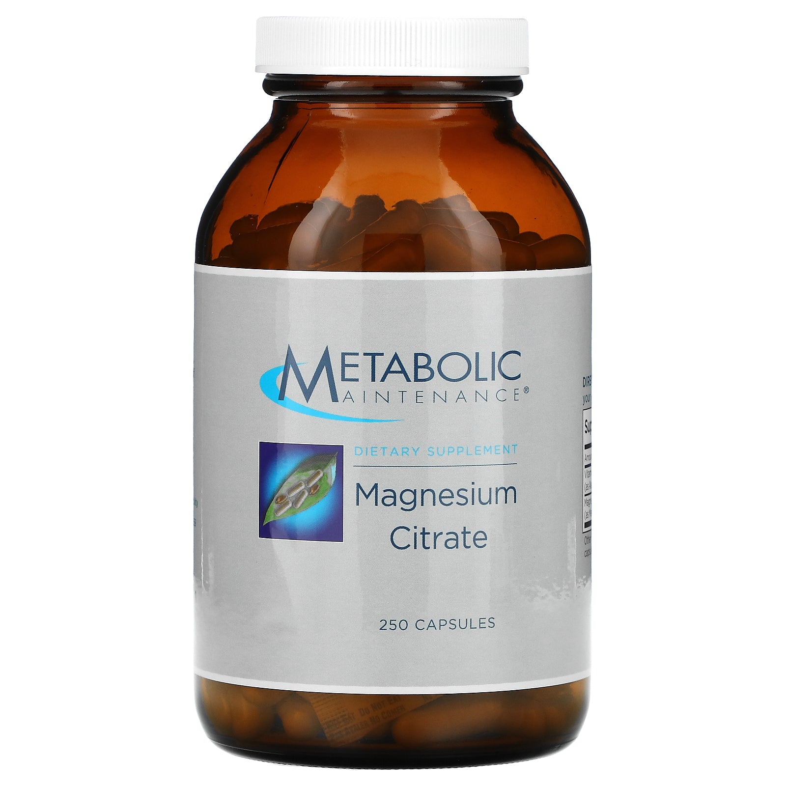 Metabolic Maintenance, Magnesium Citrate, Capsules