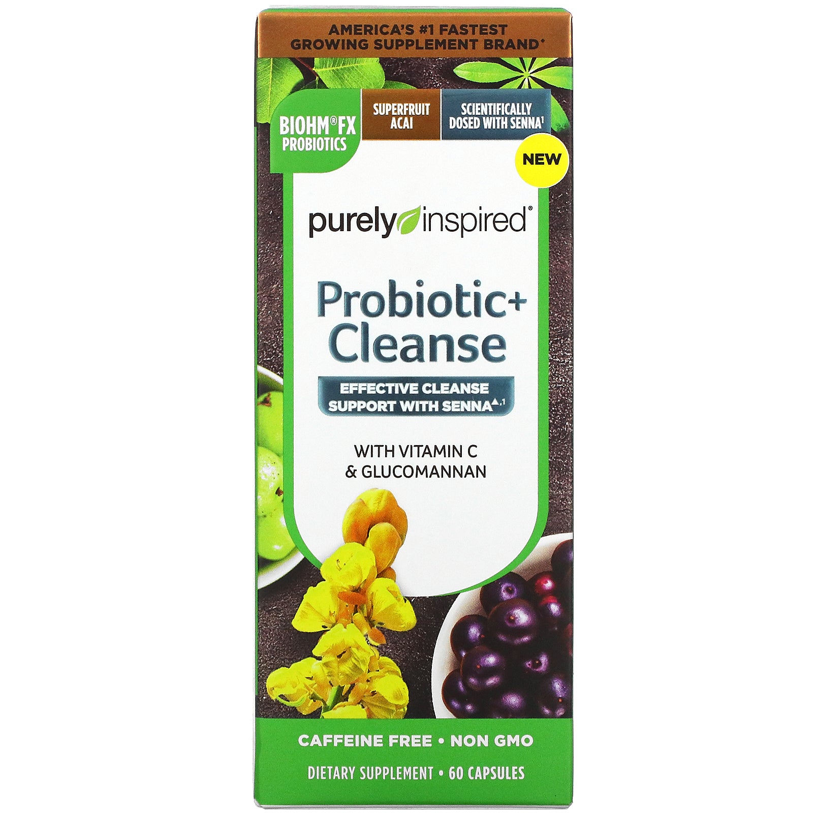 Purely Inspired, Probiotic + Cleanse Capsules